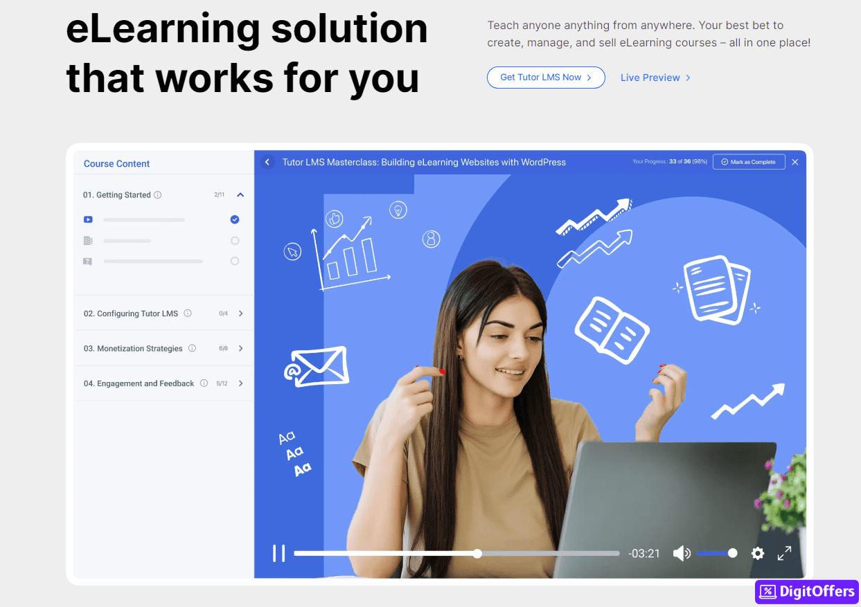 Tutor LMS Homepage