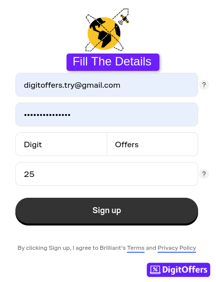 Updated Brilliant Promo Code, Get FLAT 60% Discount and SAVE $171 Briliant Sign UP