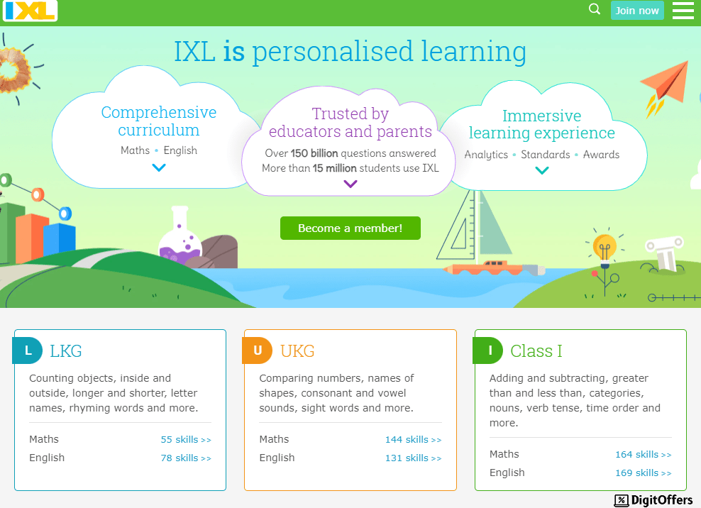 Active IXL Coupon Codes, Get FLAT 55% Discount and Start Learning Today IXL Maths-and-English-Practice