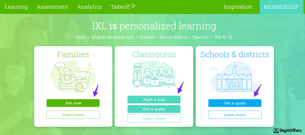 Active IXL Coupon Codes, Get FLAT 55% Discount and Start Learning Today IXL Membership