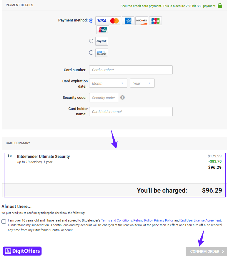 Bitdefender Payment 
