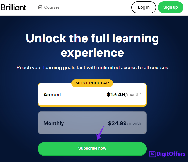 Updated Brilliant Promo Code, Get FLAT 60% Discount and SAVE $171 Brilliant Premium Plans