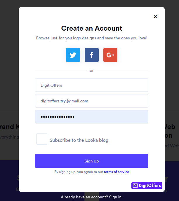 Updated Looka Promo Codes, Get Flat 60% Discount and Save Today Looka sign up