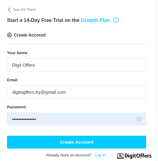 later sign up