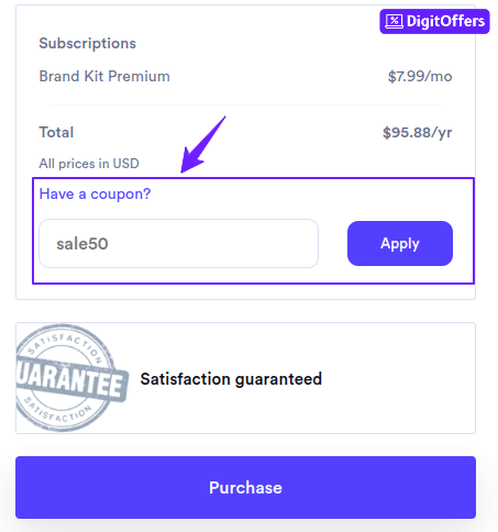 Updated Looka Promo Codes, Get Flat 60% Discount and Save Today Looka order summary